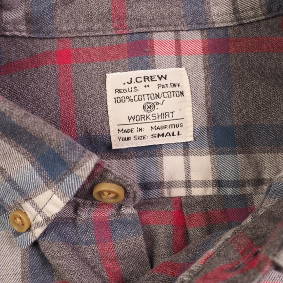 Mens J.Crew workshirt long sleeve sz Small - Picture 3 of 4